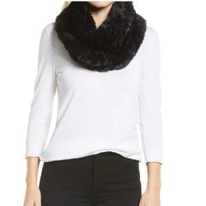 LA FIORENTINA Faux Fur Infinity Scarf